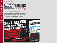 Tablet Screenshot of pphind.com